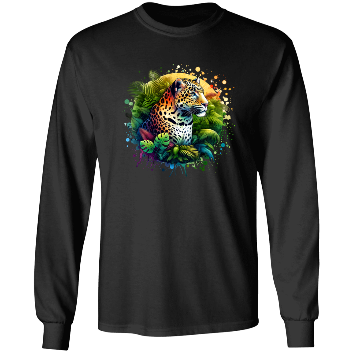 Leopard Jungle Circle - T-shirts, Hoodies and Sweatshirts