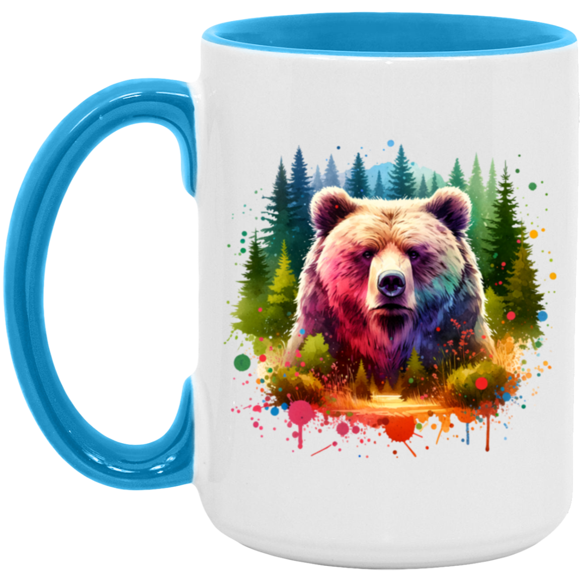 Grizzly Bear Portrait - Mugs