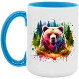 Grizzly Bear Portrait Mugs