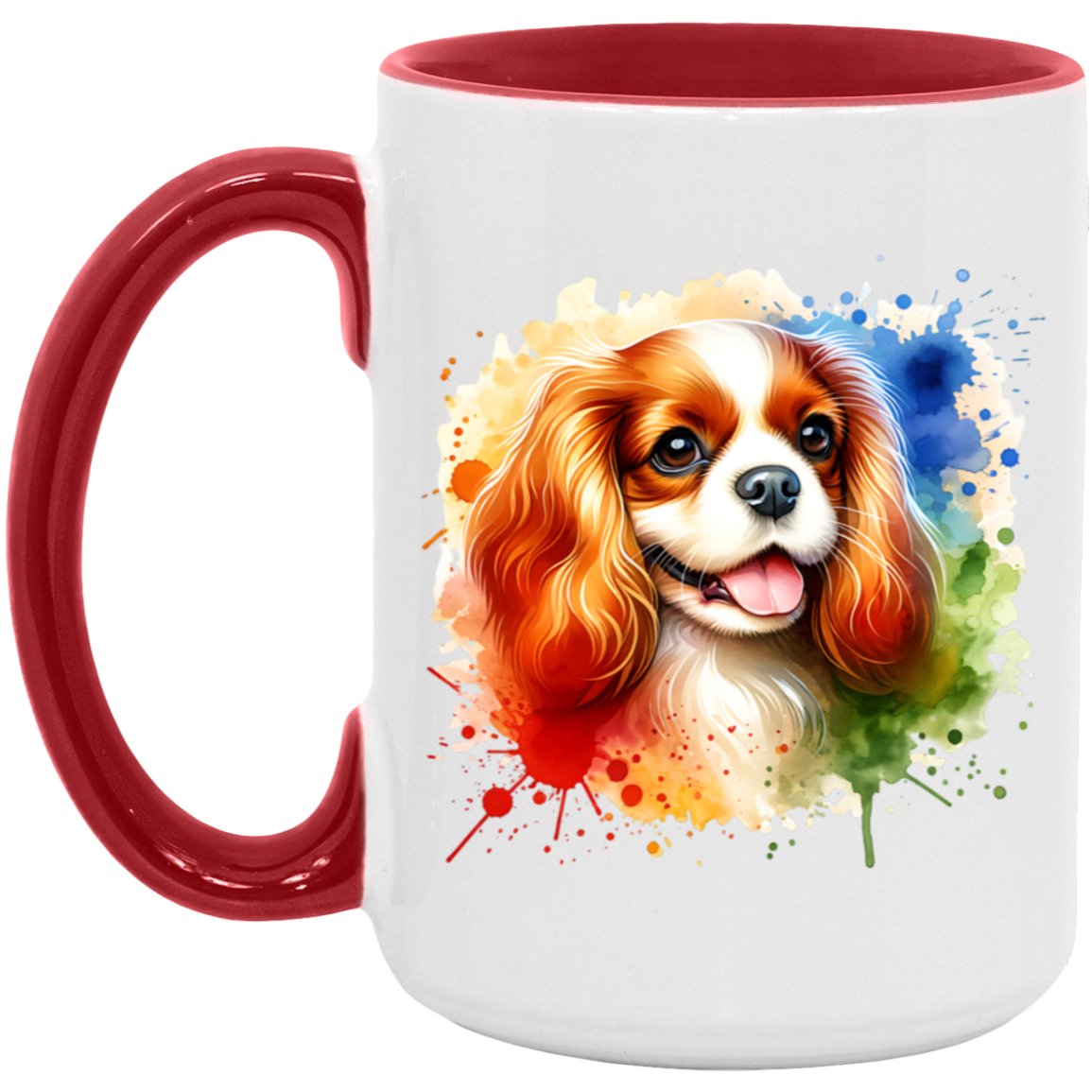 Blenheim Cavalier King Charles Spaniel Mugs