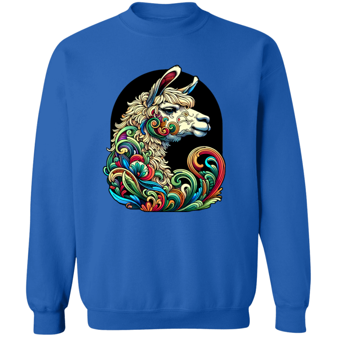 Art Nouveau Style Llama - T-shirts, Hoodies and Sweatshirts