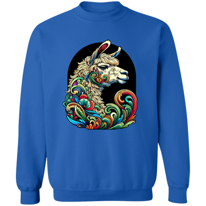 Art Nouveau Style Llama - T-shirts, Hoodies and Sweatshirts