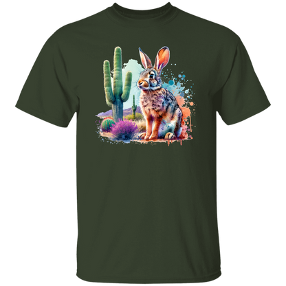 Jackrabbit with Saguaro - T-shirts, Hoodies and Sweatshirts