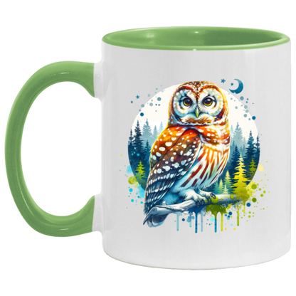 Watercolor Owl Mugs