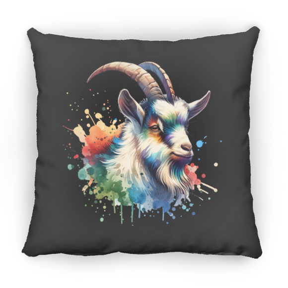 Goat Portrait Watercolor - Pillows