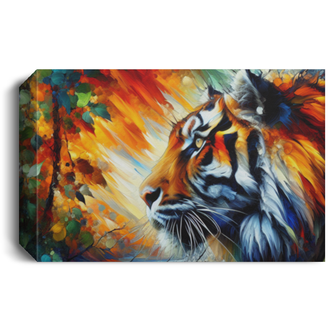 Tiger Focus - Canvas Art Prints