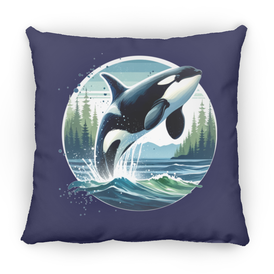 Orca Leaping - Pillows