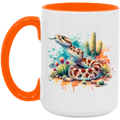 Rattlesnake Scenting the Air - Mugs