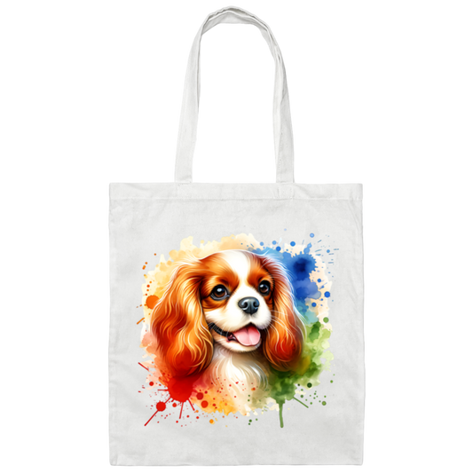 Blenheim Cavalier King Charles Spaniel - Canvas Tote Bag