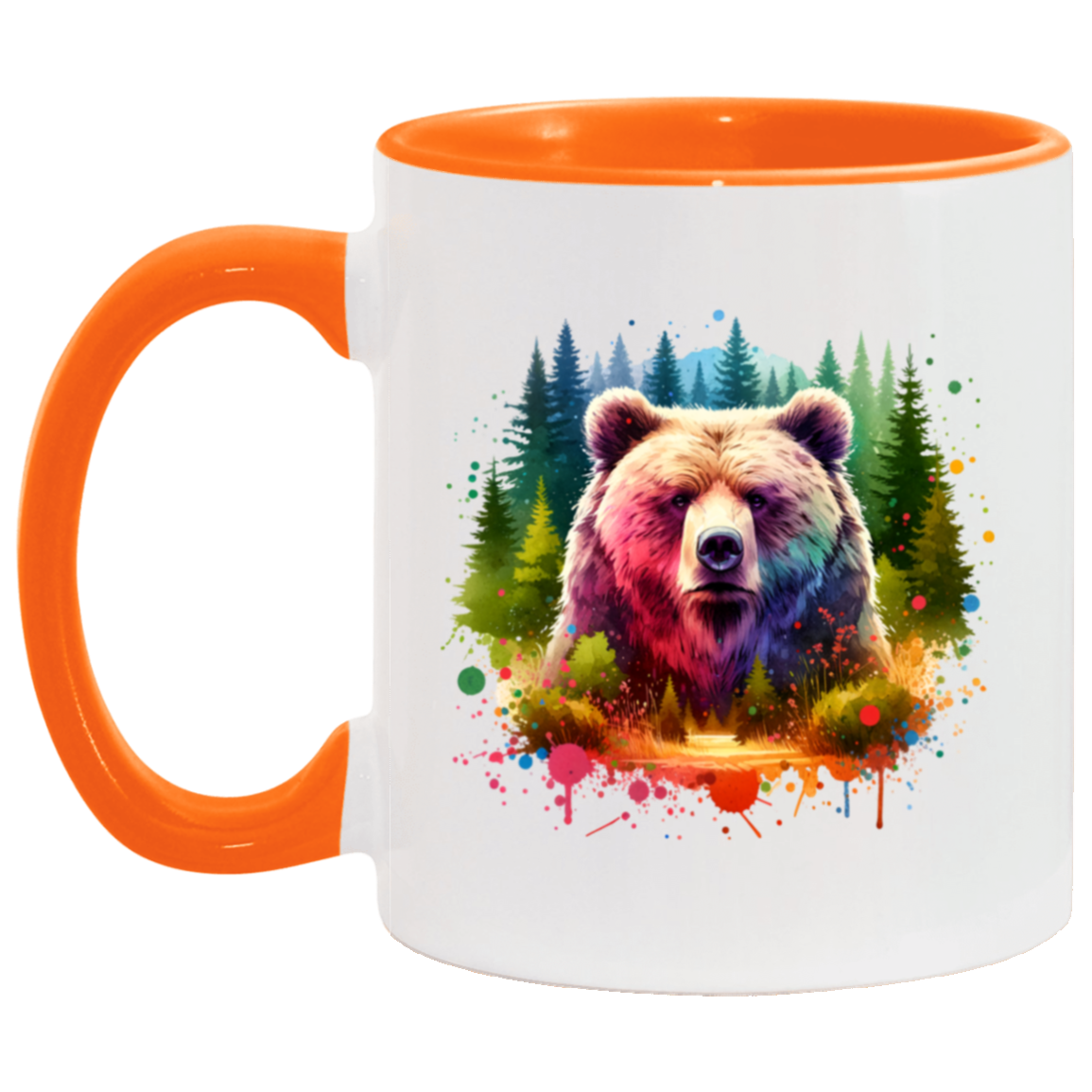 Grizzly Bear Portrait - Mugs
