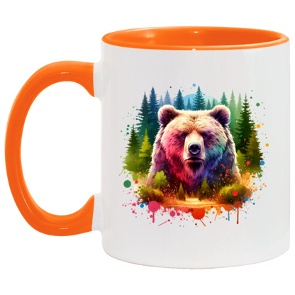 Grizzly Bear Portrait - Mugs