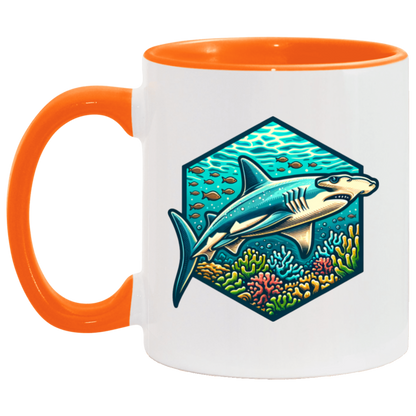 Hammerhead Shark Graphic - Mugs