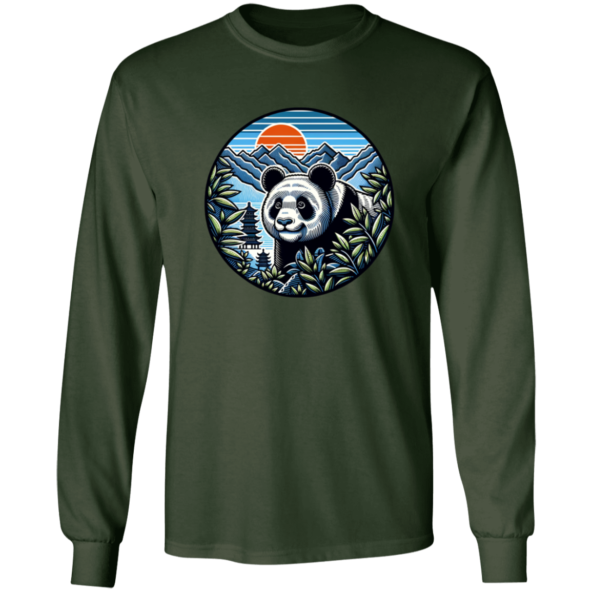 Panda in the Land of the Rising Sun - T-shirts, Hoodies and Sweatshirts