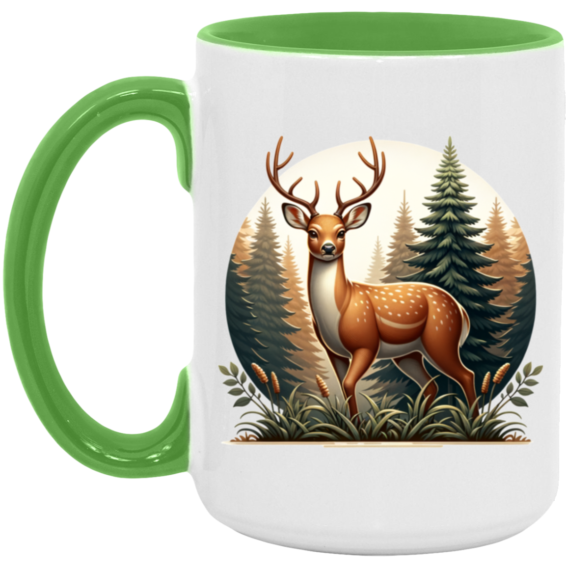 Buck in Forest - Mugs