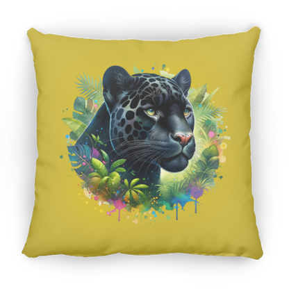 Melanistic Leopard - Pillows