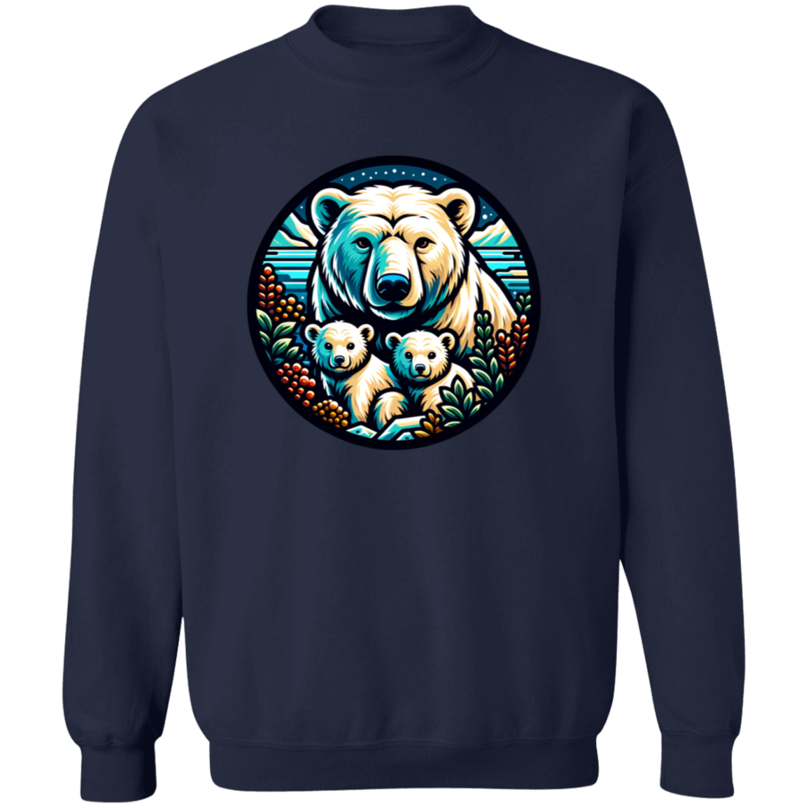 Polar Bear Circle - T-shirts, Hoodies and Sweatshirts