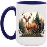 Buck in Forest Mugs