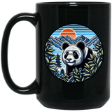 Panda in the Land of the Rising Sun Mugs