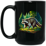 Walking Raccoon Mugs
