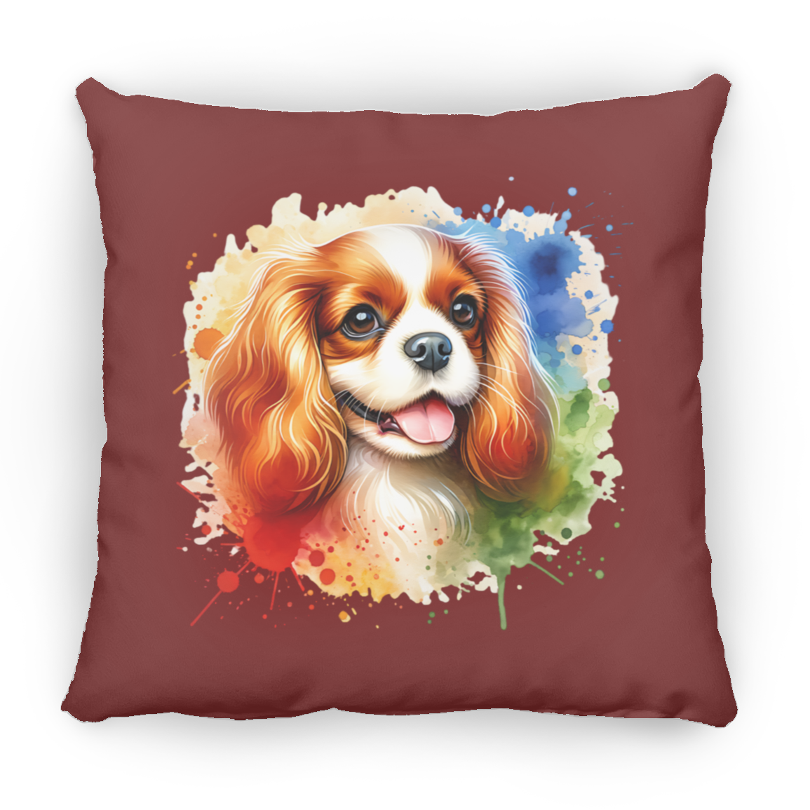 Blenheim Cavalier King Charles Spaniel Pillows