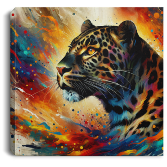 Leopard Portrait - Canvas Art Prints