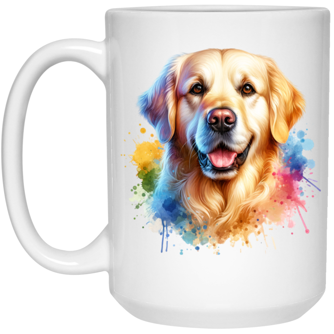 Golden Retriever Portrait - Mugs