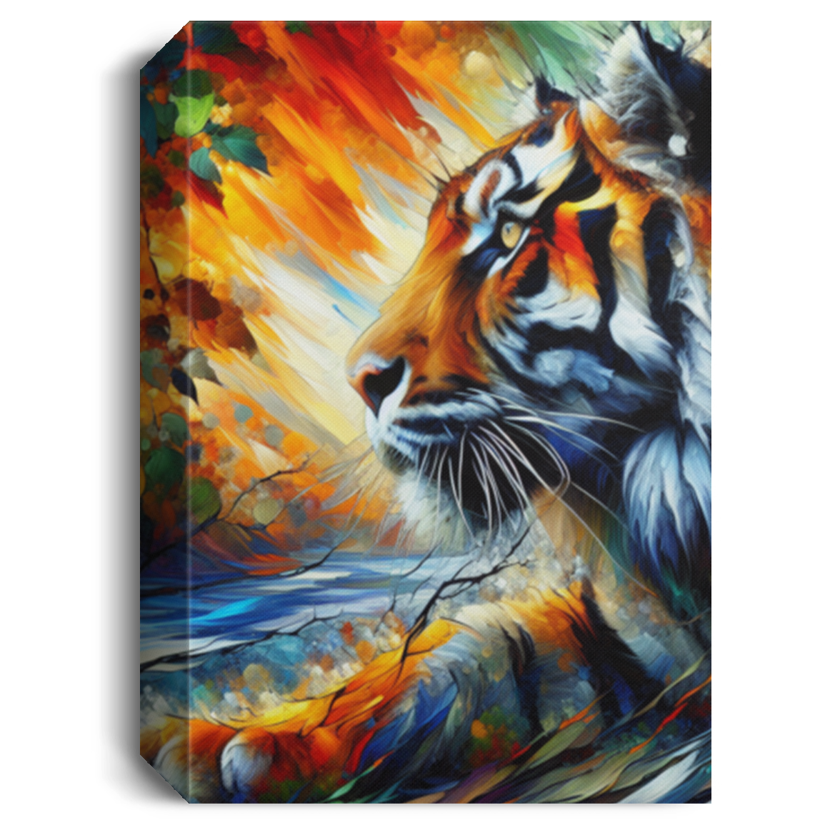 Tiger Focus - Canvas Art Prints