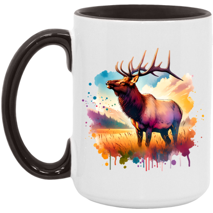 Roosevelt Elk in Field Mugs