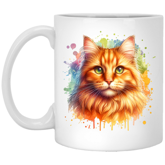 Orange Tabby Cat - Mugs