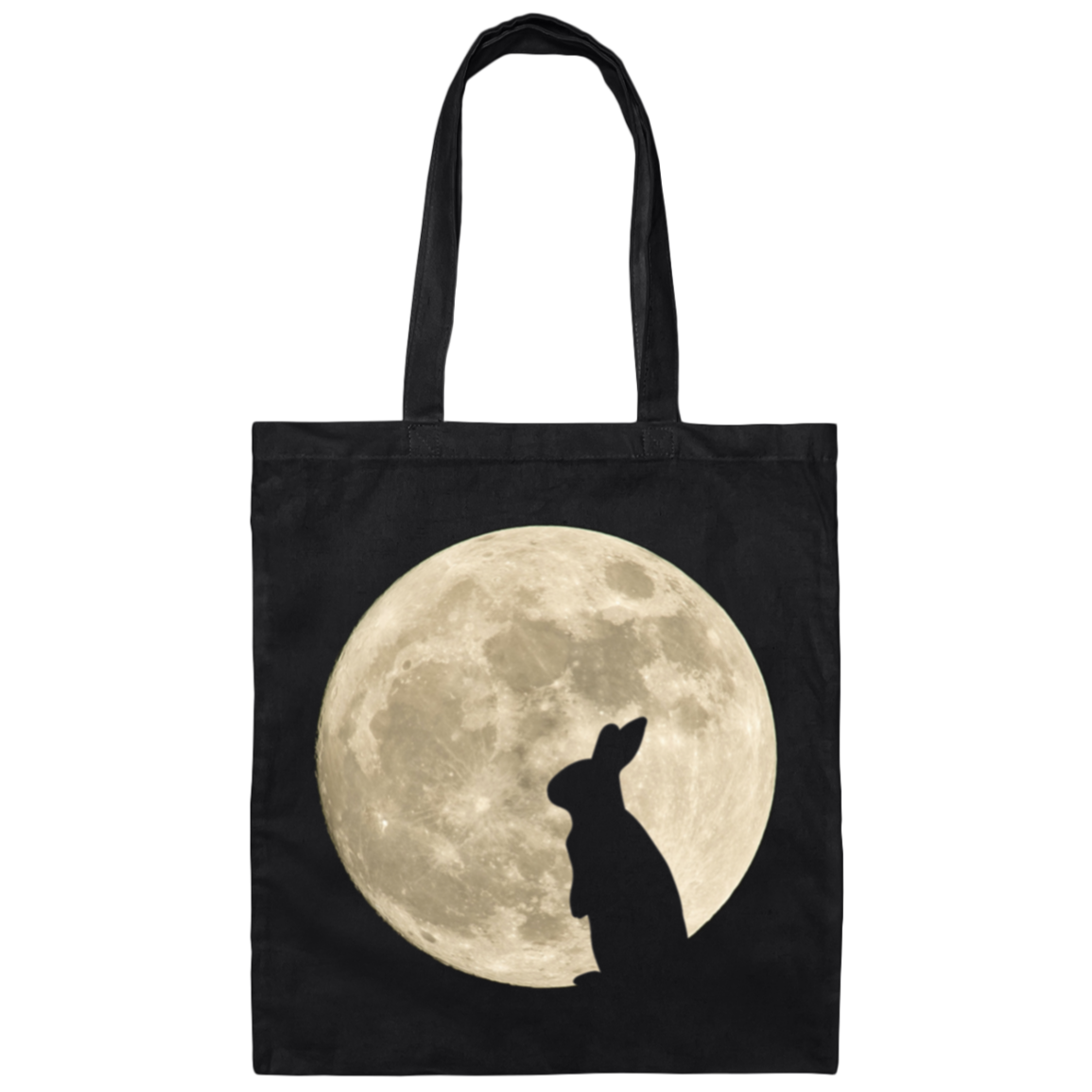 Bunny Moon 2 - Canvas Tote Bag