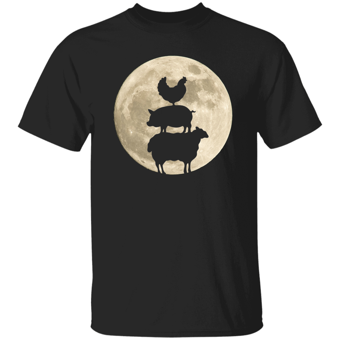 Farm Animal Trio Moon - T-shirts, Hoodies and Sweatshirts