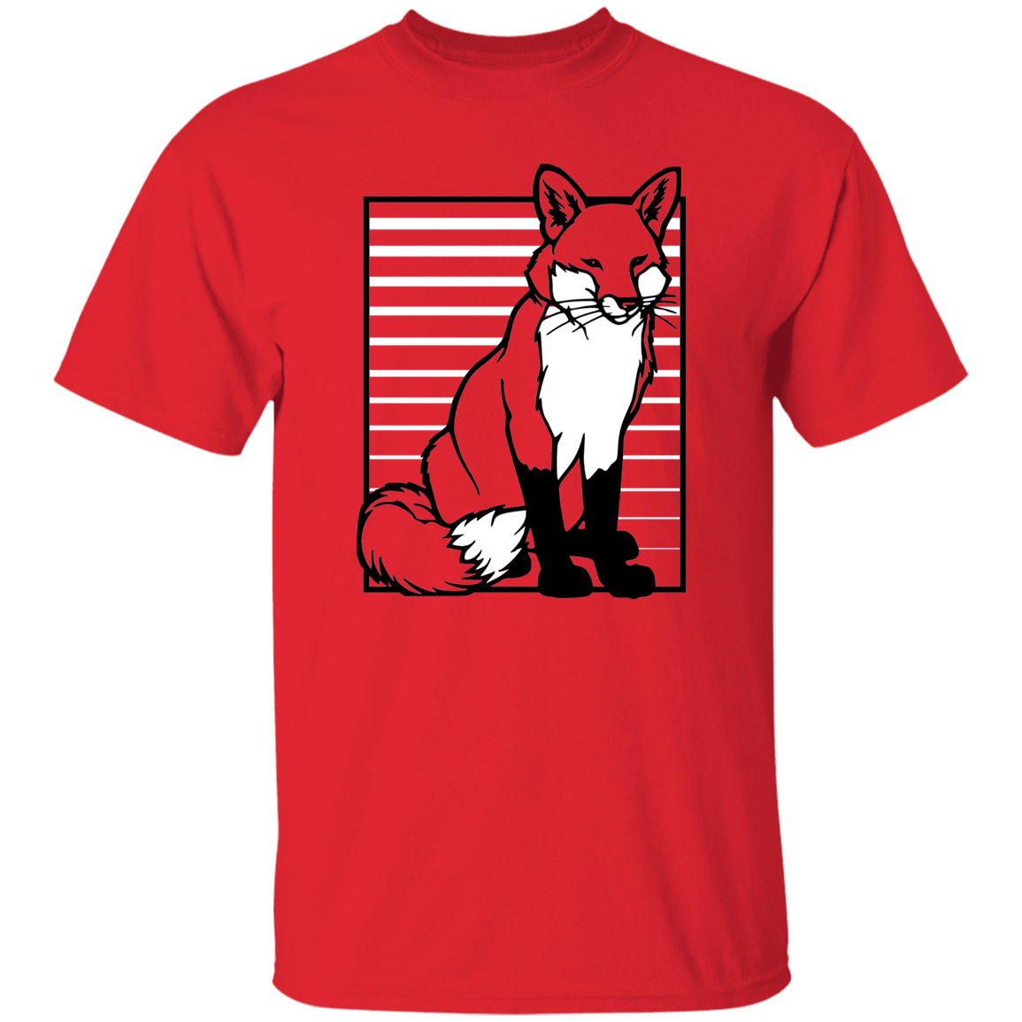 Fox Stripes - T-shirts, Hoodies and Sweatshirts