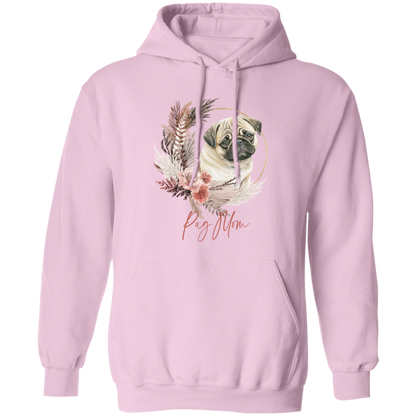 Pug Mom Boho Wreath - T-shirts, Hoodies and Sweatshirts