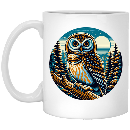 Moonlit Owl Mugs