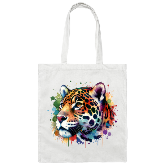 Jaguar Portrait - Canvas Tote Bag