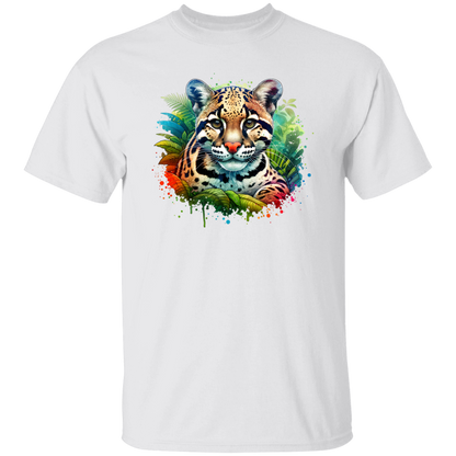 Clouded Leopard Portrait - T-shirts, Hoodies and Sweatshirts