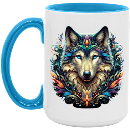 Wolf Face Mugs
