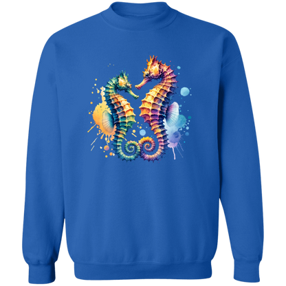 Watercolor Seahorses - T-shirts, Hoodies and Sweatshirts