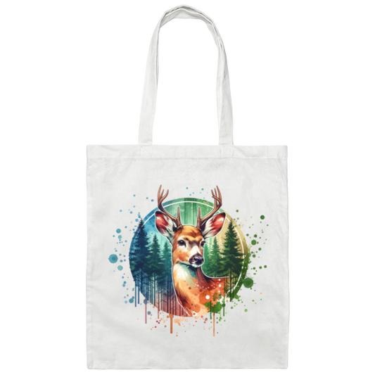 Young Buck Canvas Tote Bag