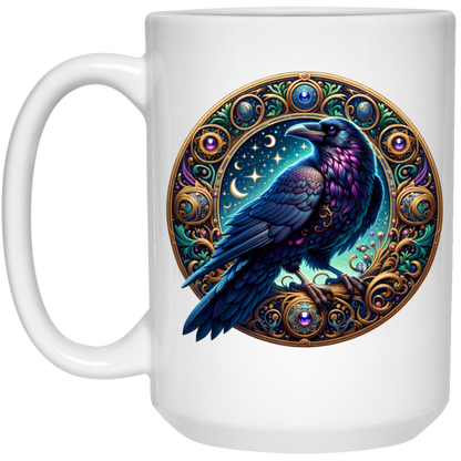 Raven Medallion Mugs