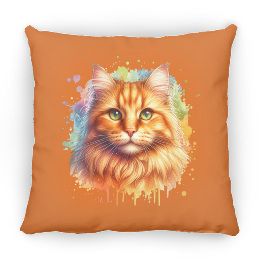 Orange Tabby Cat - Pillows