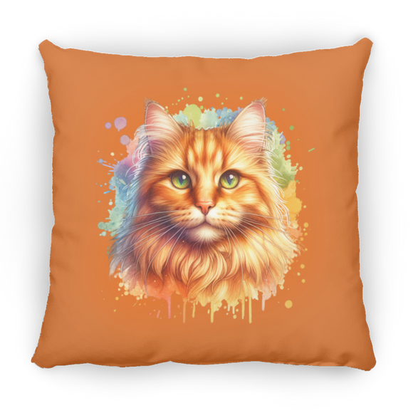 Orange Tabby Cat Pillows