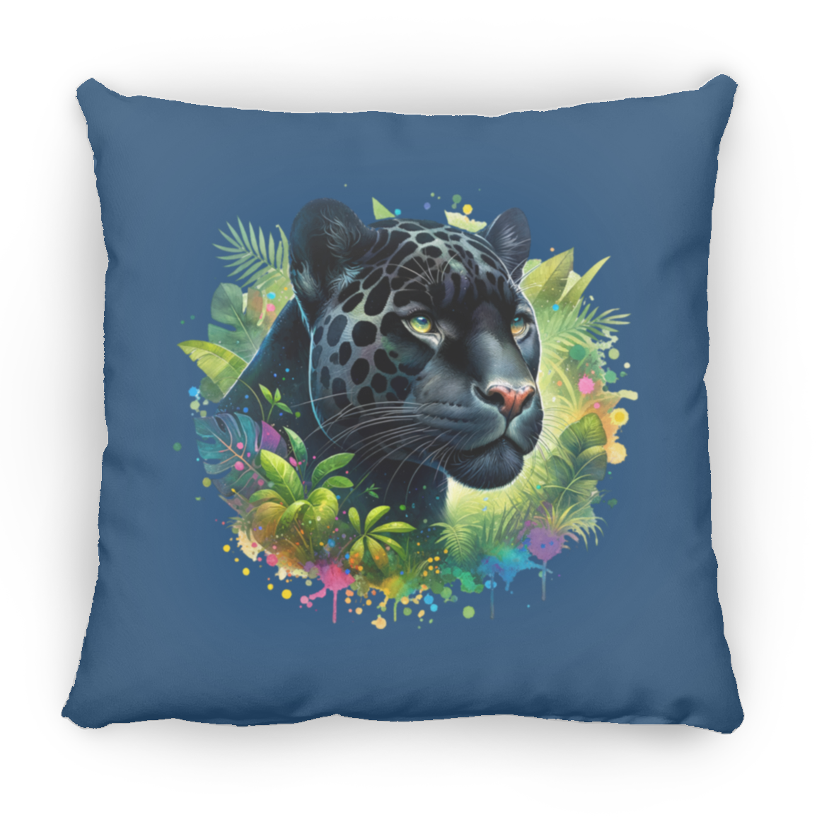 Melanistic Leopard - Pillows