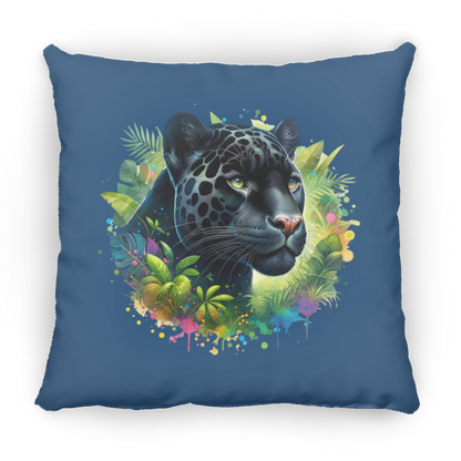 Melanistic Leopard - Pillows