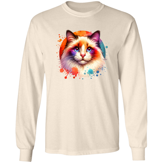 Longhair Tortie Point Cat - T-shirts, Hoodies and Sweatshirts