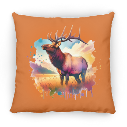 Roosevelt Elk in Field - Pillows