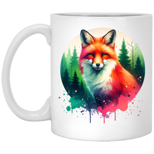 Fox Forest Circle - Mugs
