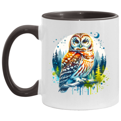 Watercolor Owl Mugs