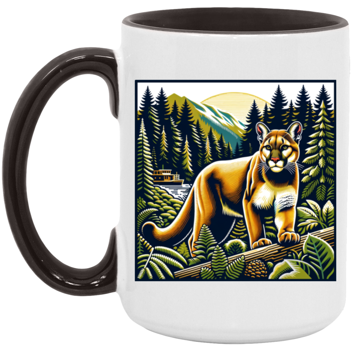 Cougar Vintage Style - Mugs