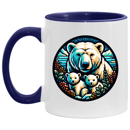 Polar Bear Circle Mugs